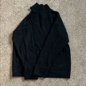 Black Turtleneck Sweater